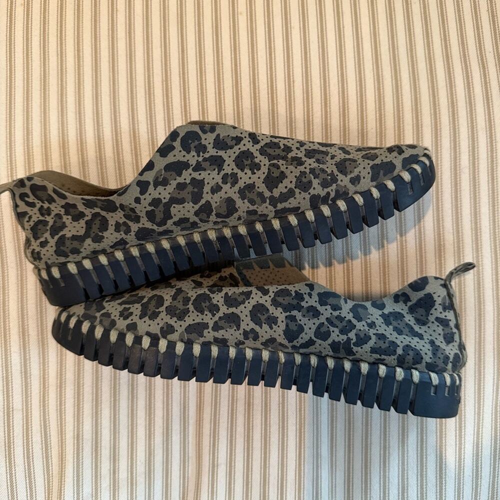 Ilse Jacobsen Army Cheetah Tulip Shoes - Picture 2 of 8